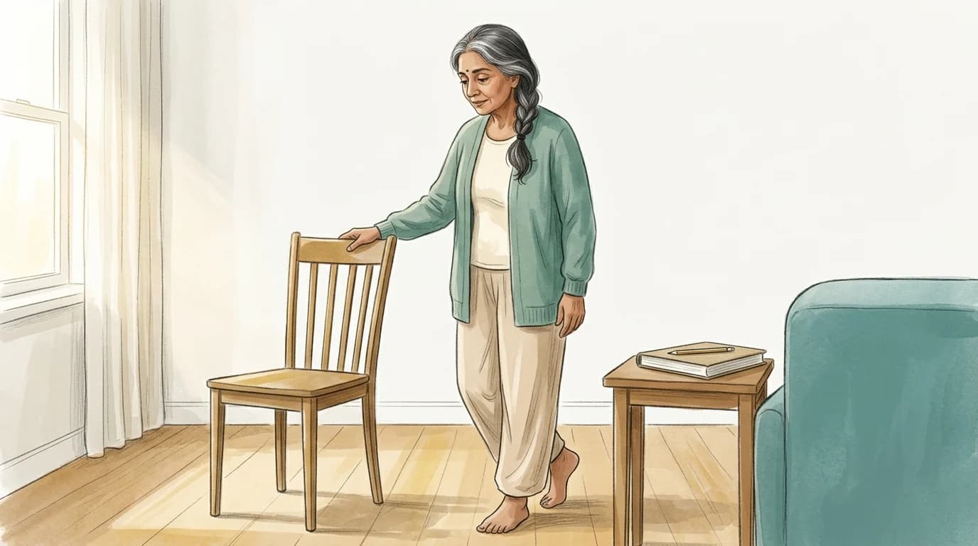 After 60, practising balance gave thinking a small lift, most clearly in mental speed
