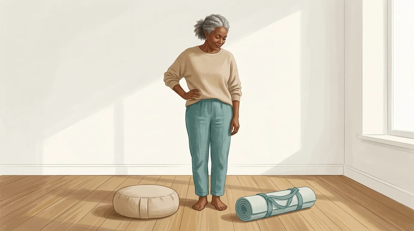 People chose between mindfulness and Tai Chi, and choosing did not make it work better