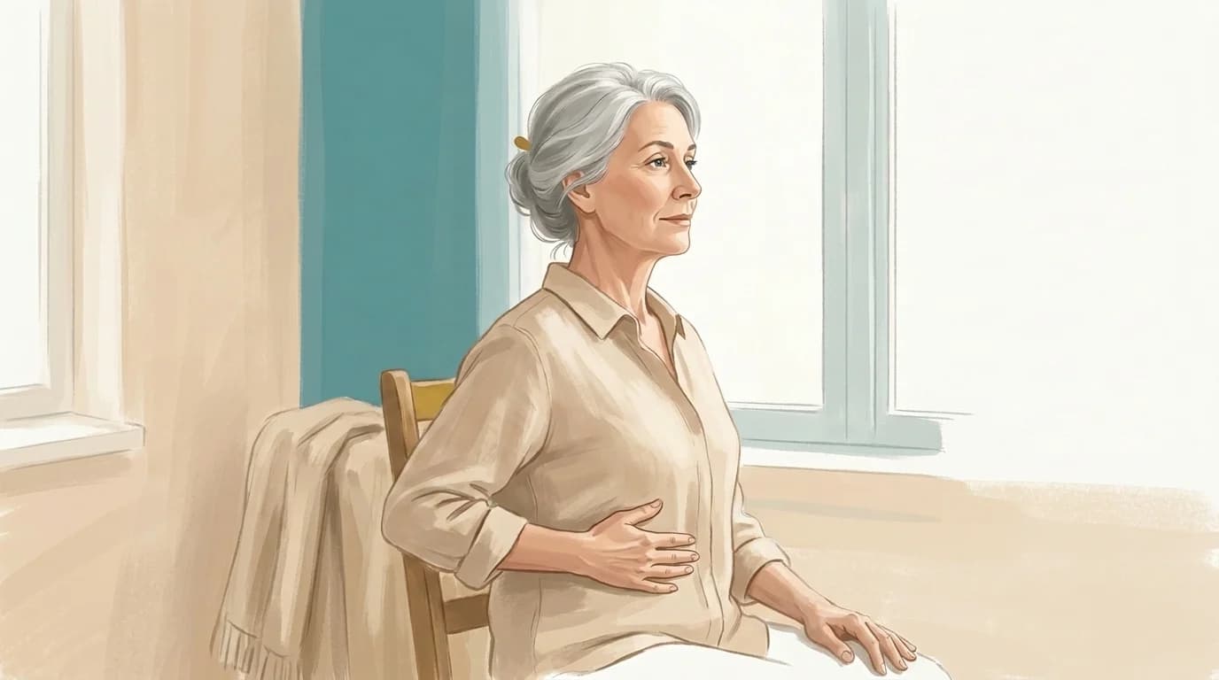 Your head sits forward and your breath feels shallow, but the lung test came back normal