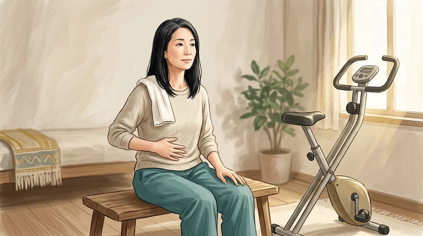 When stress has worn you out, gentler exercise was easier on the nervous system