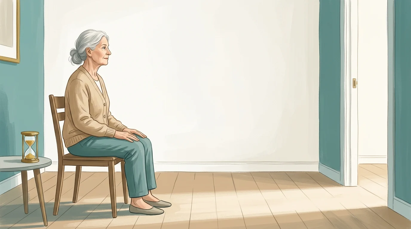 Asked to picture a short walk, older adults imagined four seconds. It took them six