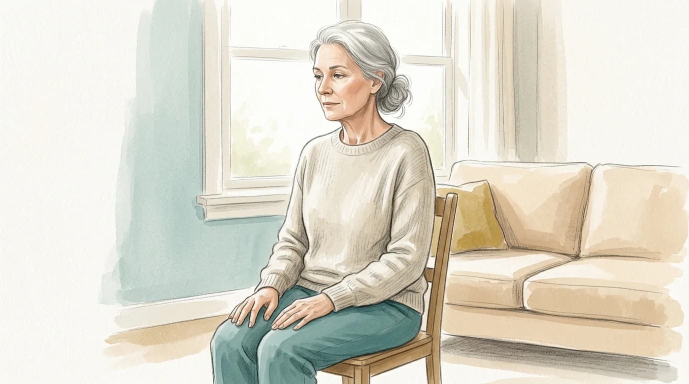 With neck pain, the shoulder blade shift you make yourself may outlast one done for you