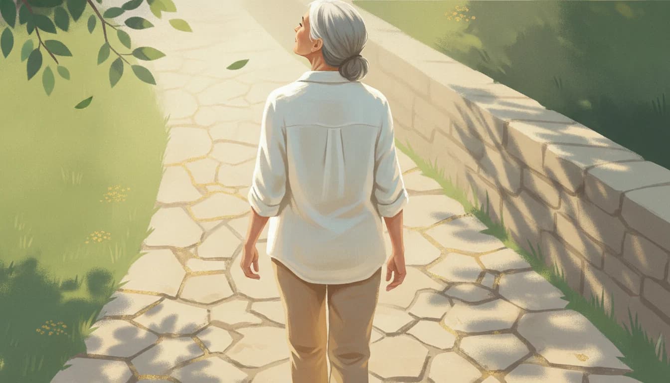What walking changed for older women, and what it didn't