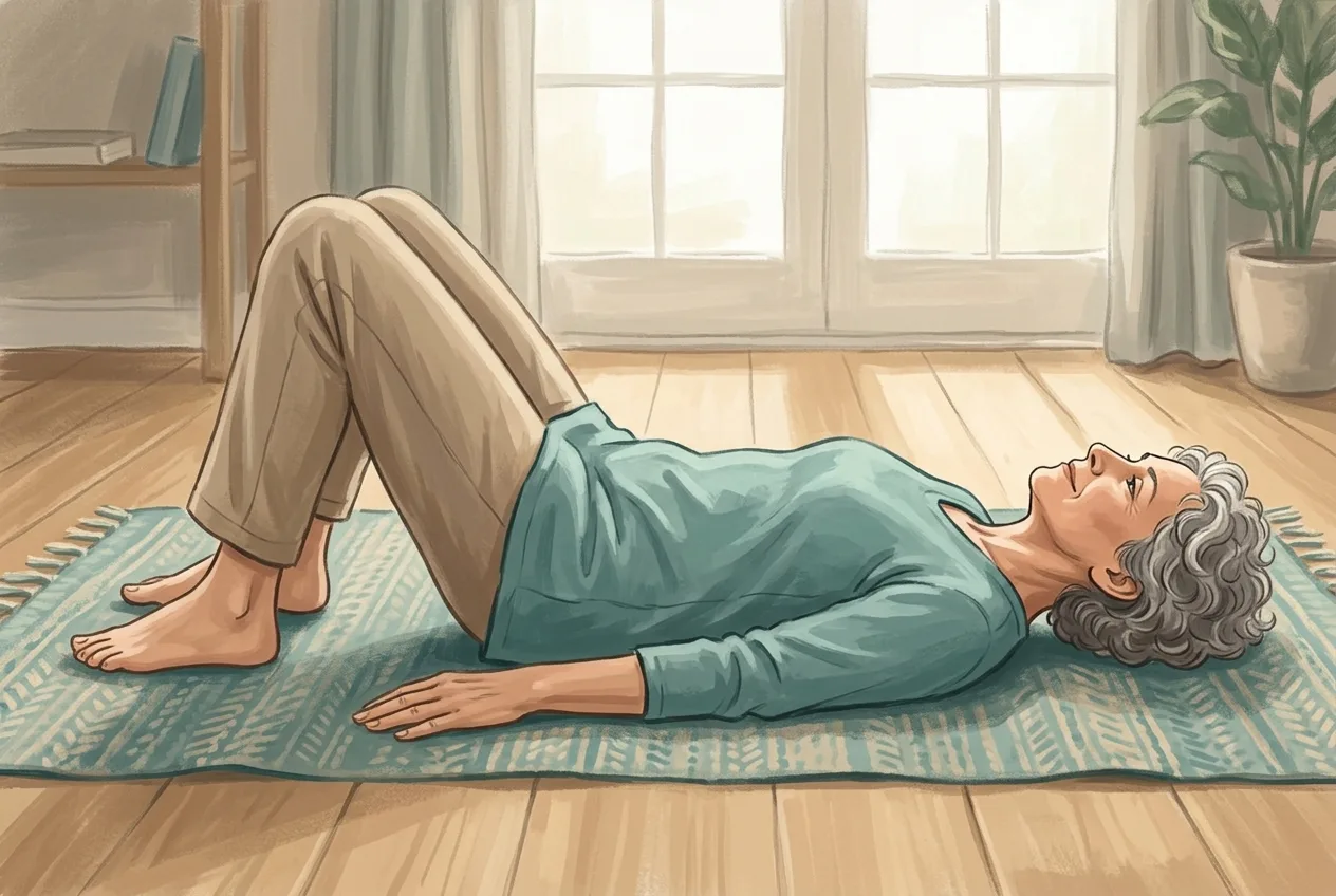 Pelvic Clock: A Gentle Feldenkrais® Lesson You Can Do Lying Down