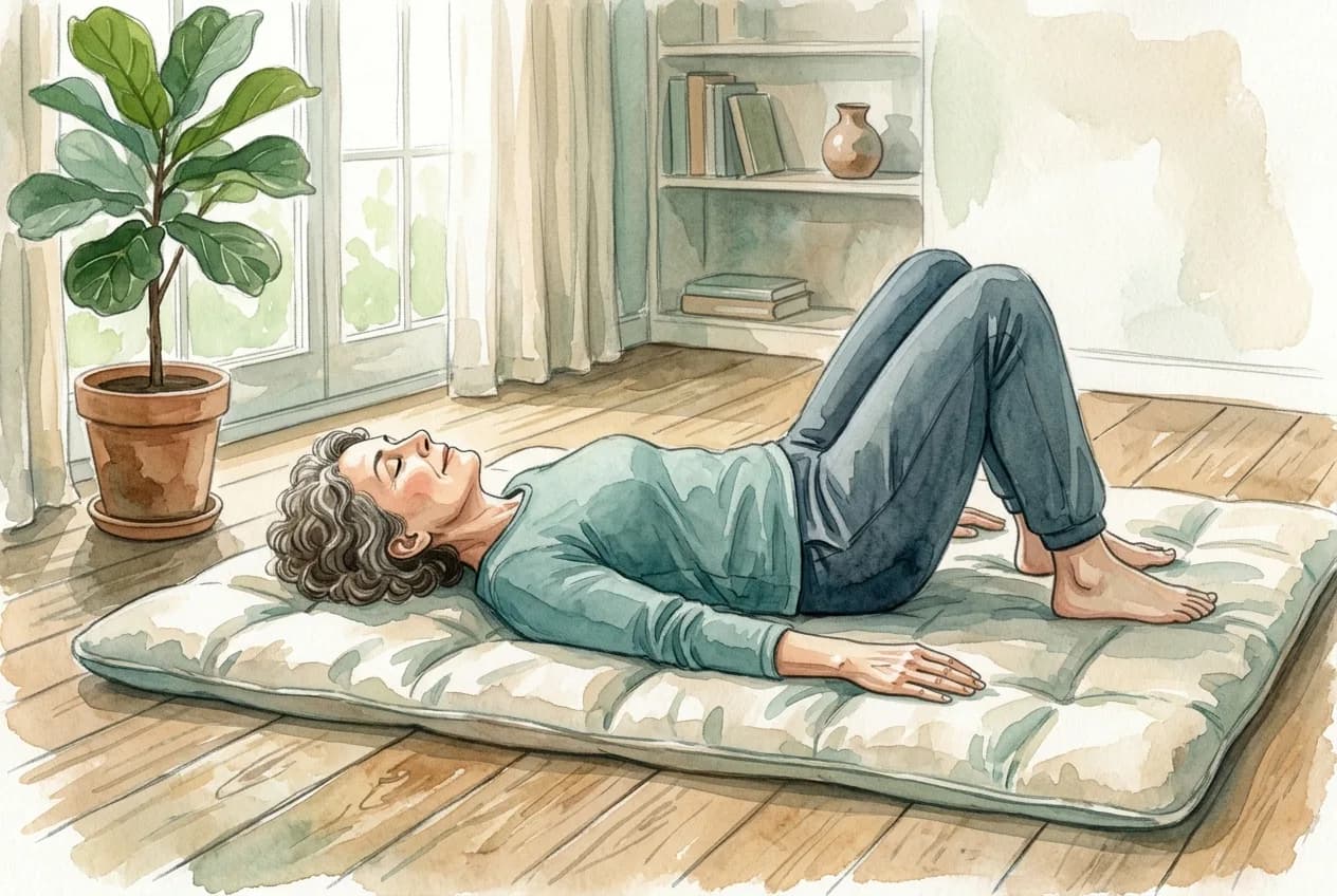 Gentle Sciatica Exercises: A Soothing Daily Set