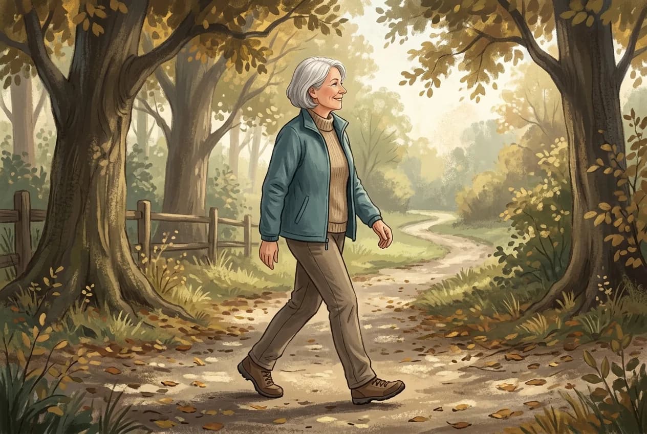 Bending Knees When Walking: A Softer, Easier Gait