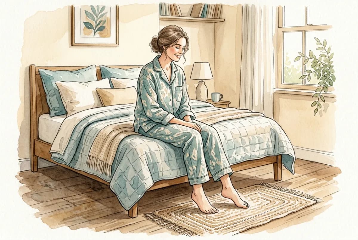 Feet Are Stiff in the Morning? A Gentle Routine