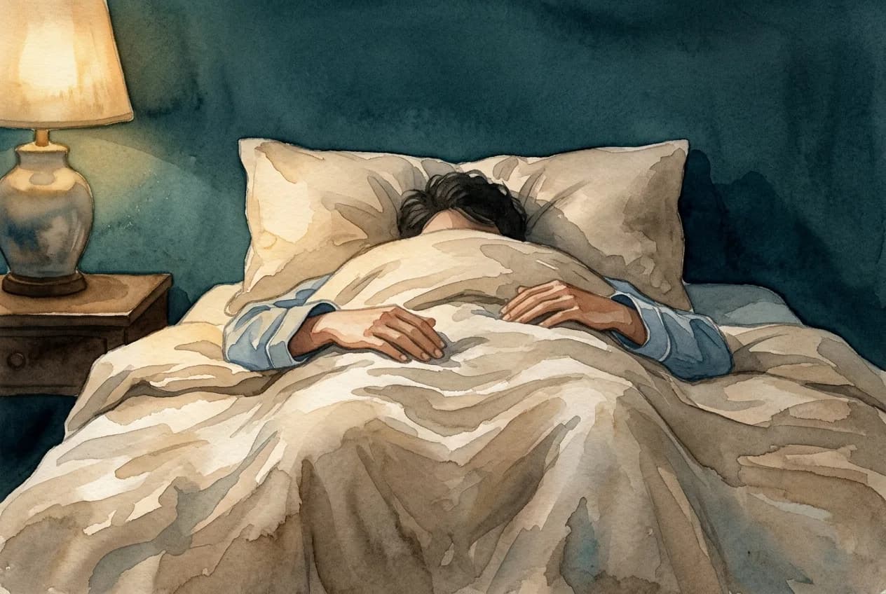 Bedtime Stretches in Bed: A Short Wind-Down